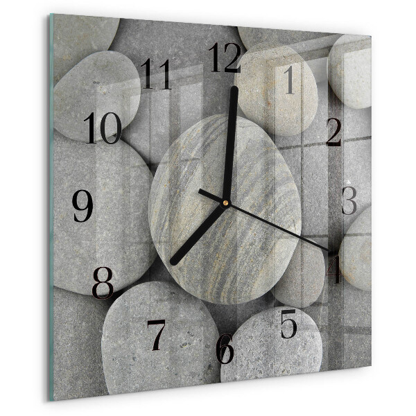 Orologio quadrato Pietre