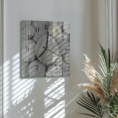 Orologio quadrato Pietre