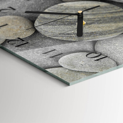 Orologio quadrato Pietre