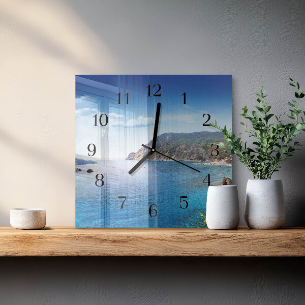 Orologio quadrato Baia