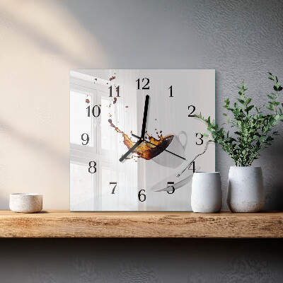 Orologio quadrato Tazza