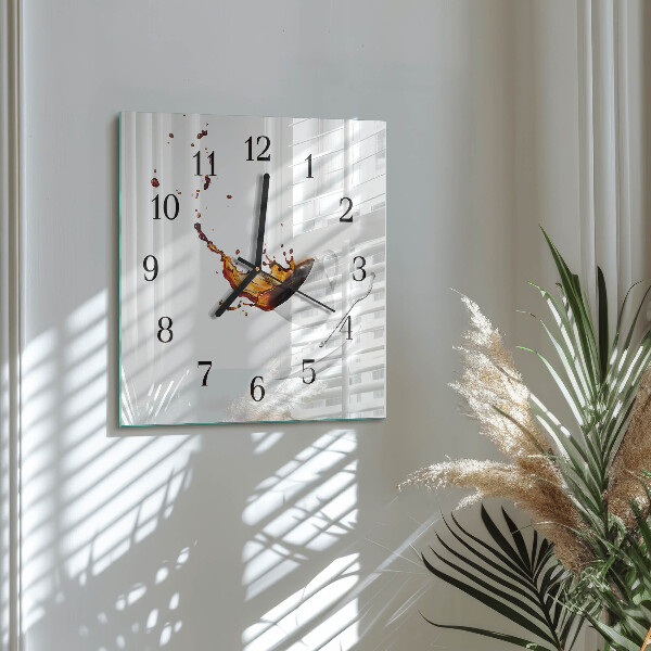 Orologio quadrato Tazza
