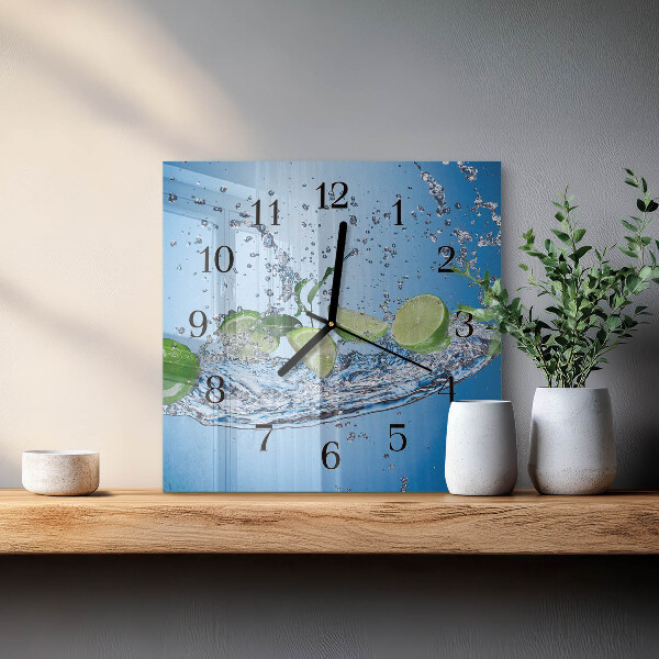 Orologio quadrato Lime