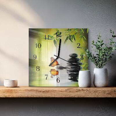 Orologio quadrato Natura