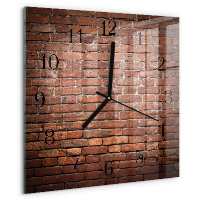 Orologio quadrato Mattone