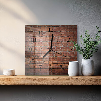Orologio quadrato Mattone