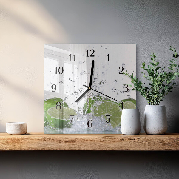 Orologio quadrato Lime