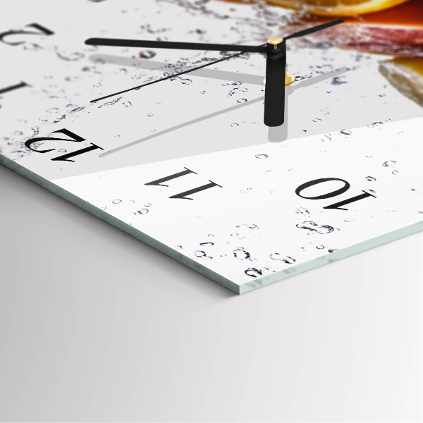 Orologio quadrato Arance