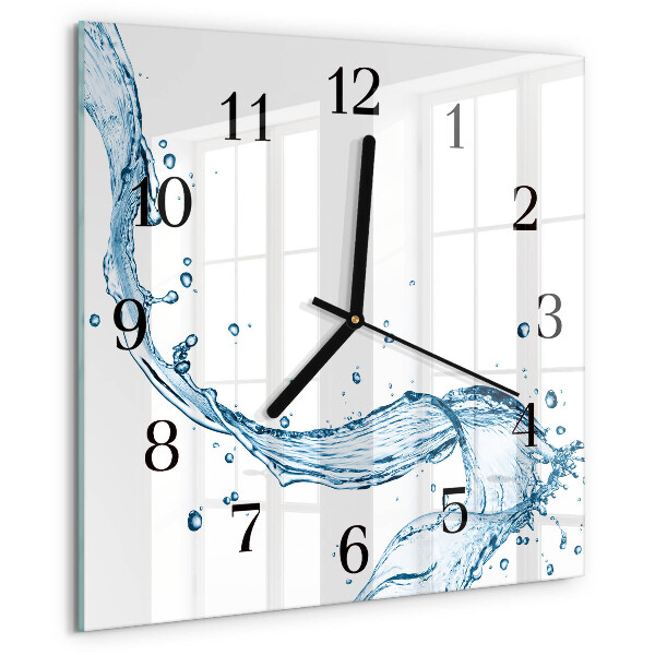 Orologio quadrato Acqua