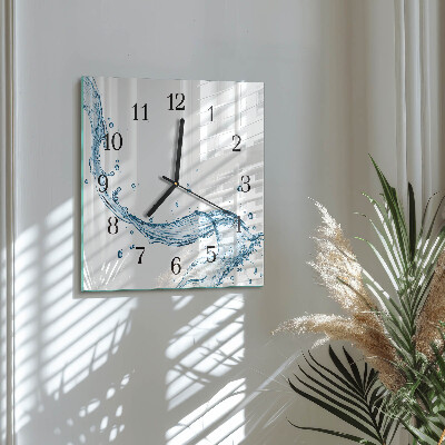 Orologio quadrato Acqua