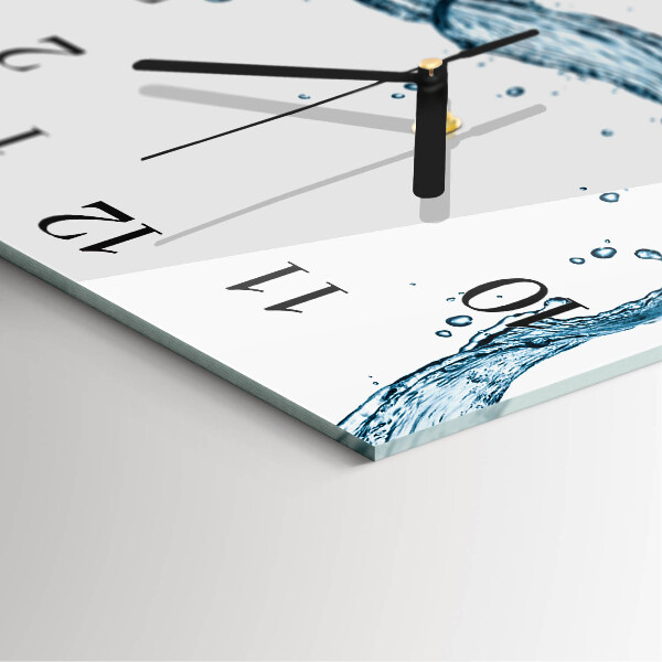 Orologio quadrato Acqua
