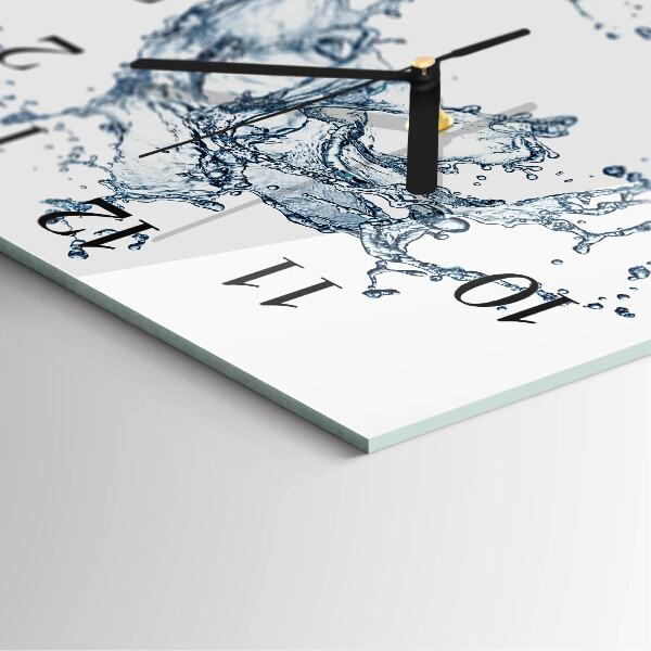 Orologio quadrato Acqua