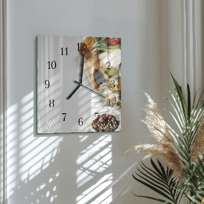 Orologio quadrato Pasta