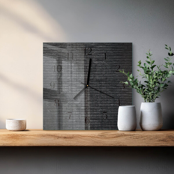 Orologio quadrato Clinker