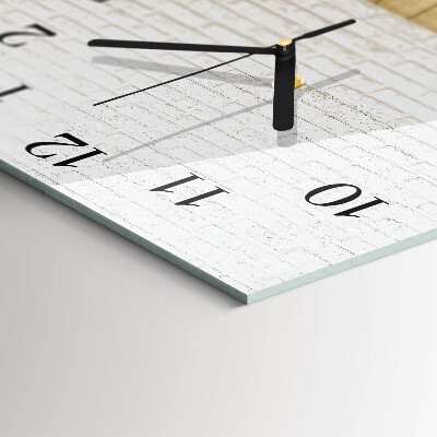 Orologio quadrato Mattone