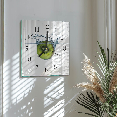 Orologio quadrato kiwi