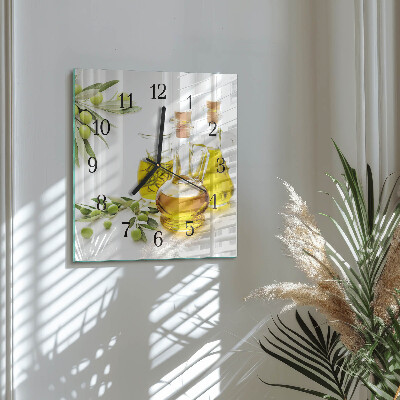 Orologio quadrato Olio