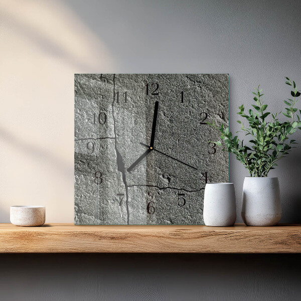 Orologio quadrato Pietra naturale