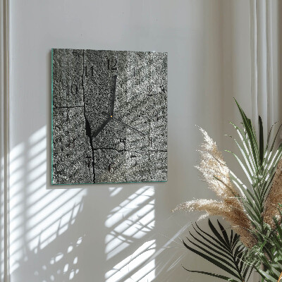 Orologio quadrato Pietra naturale
