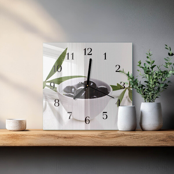 Orologio quadrato Olive