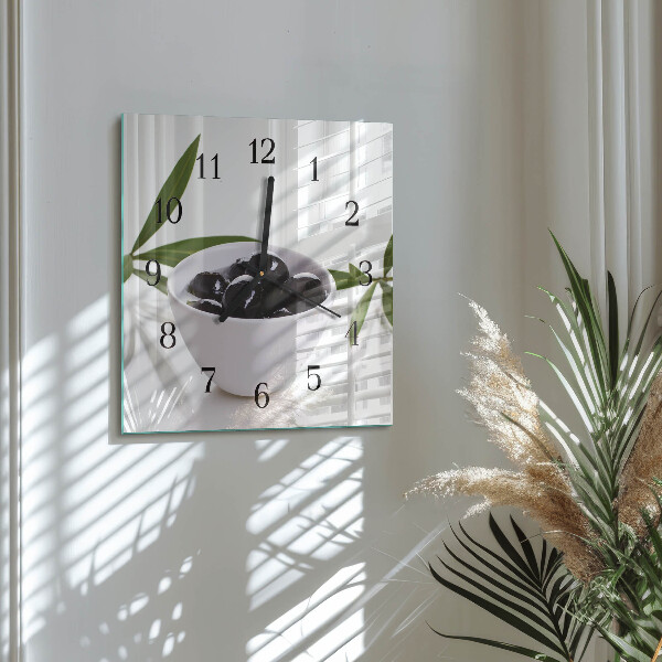 Orologio quadrato Olive