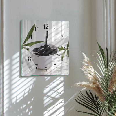 Orologio quadrato Olive