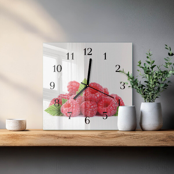 Orologio quadrato Lamponi
