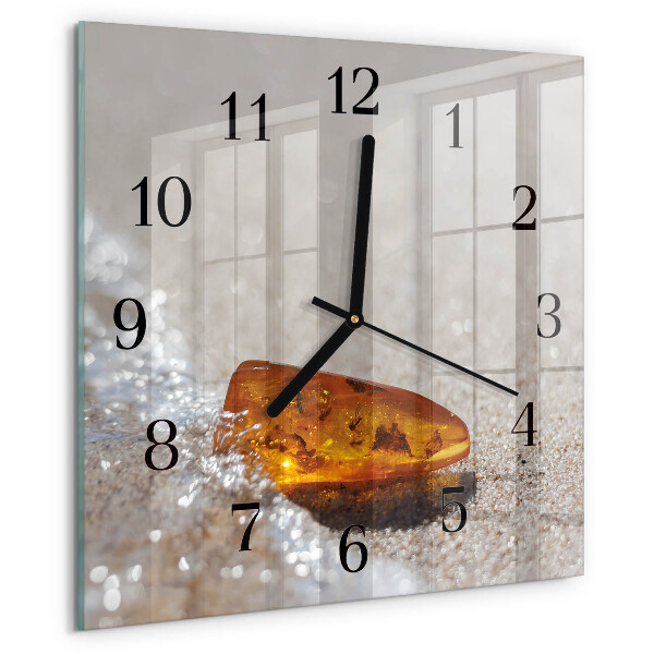 Orologio quadrato Ambra