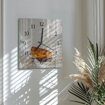 Orologio quadrato Ambra