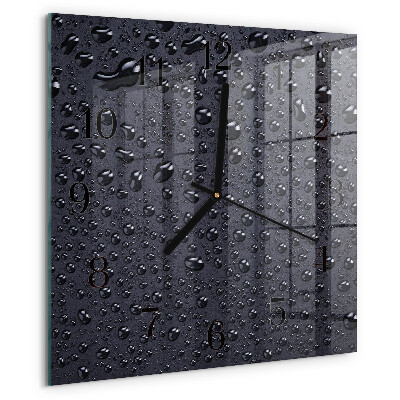 Orologio quadrato Gocce