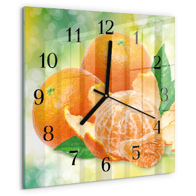 Orologio quadrato Arance