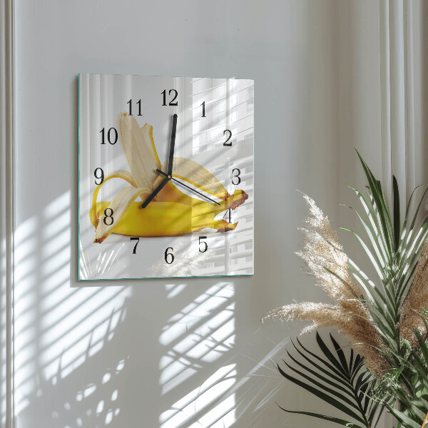 Orologio quadrato Banane