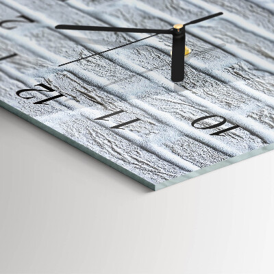 Orologio quadrato Clinker