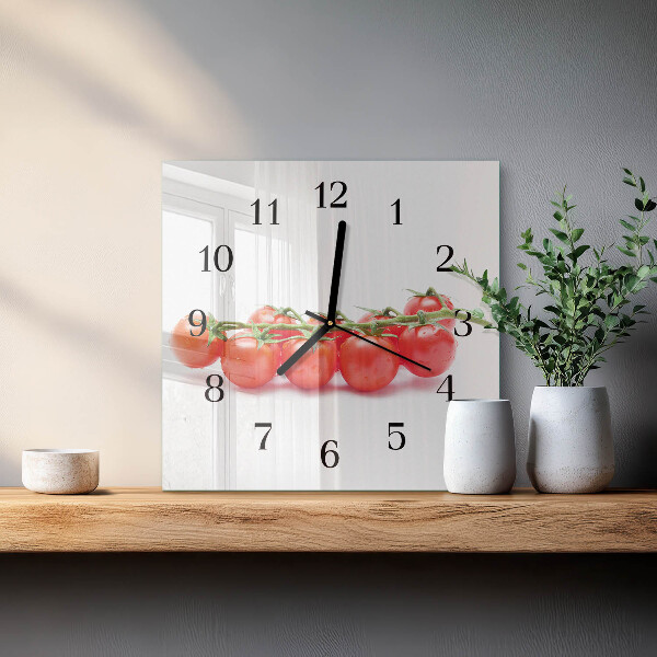 Orologio quadrato Pomodori