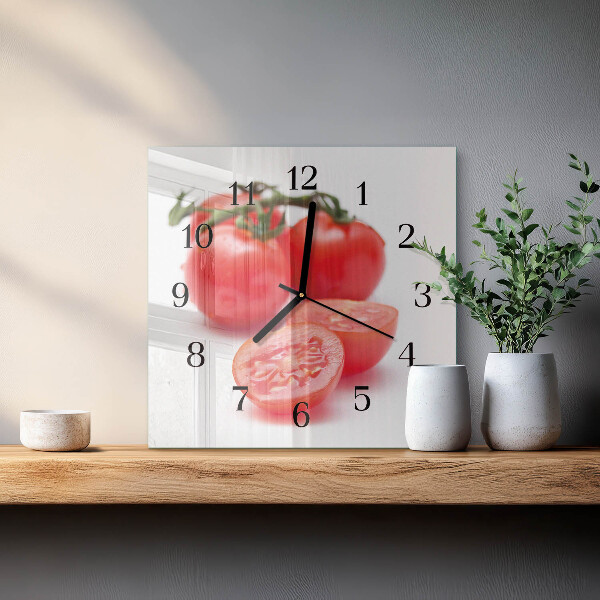 Orologio quadrato Pomodori