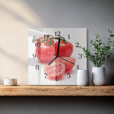 Orologio quadrato Pomodori