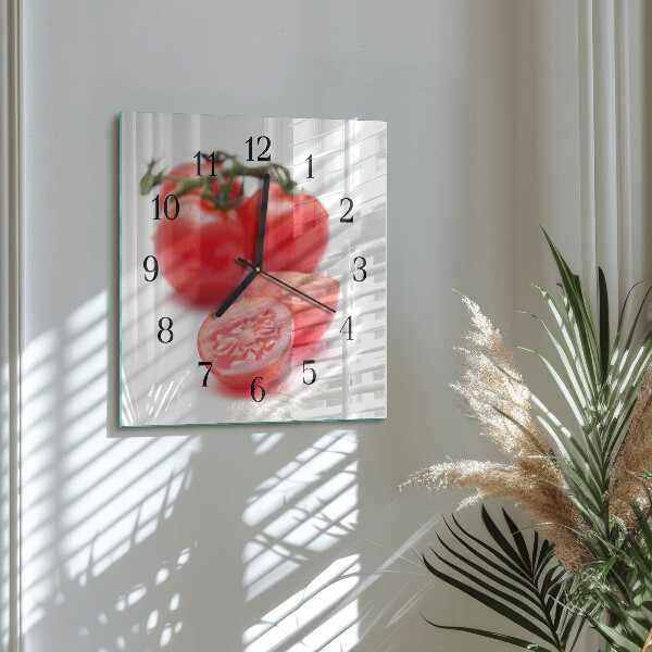 Orologio quadrato Pomodori