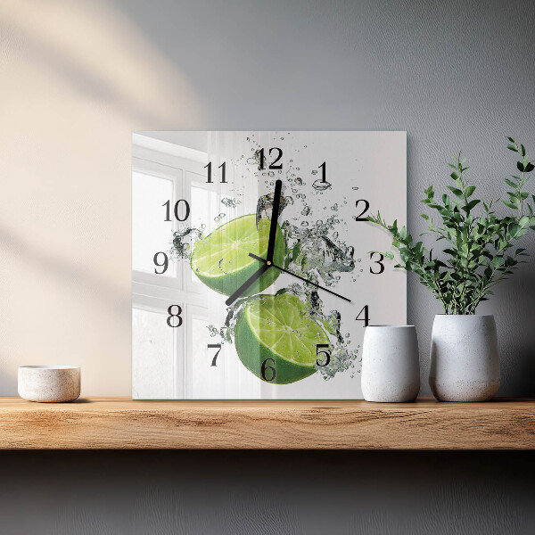 Orologio quadrato Carbonato di calcio
