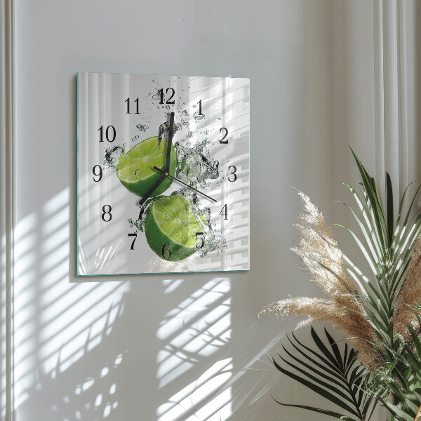 Orologio quadrato Carbonato di calcio