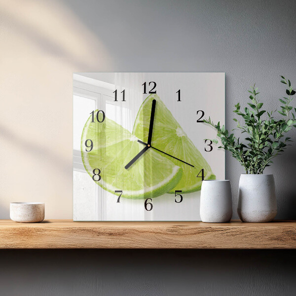 Orologio quadrato Carbonato di calcio