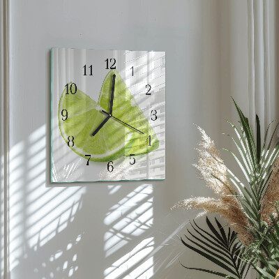 Orologio quadrato Carbonato di calcio