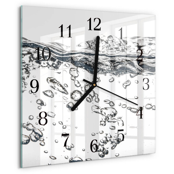 Orologio quadrato Acqua