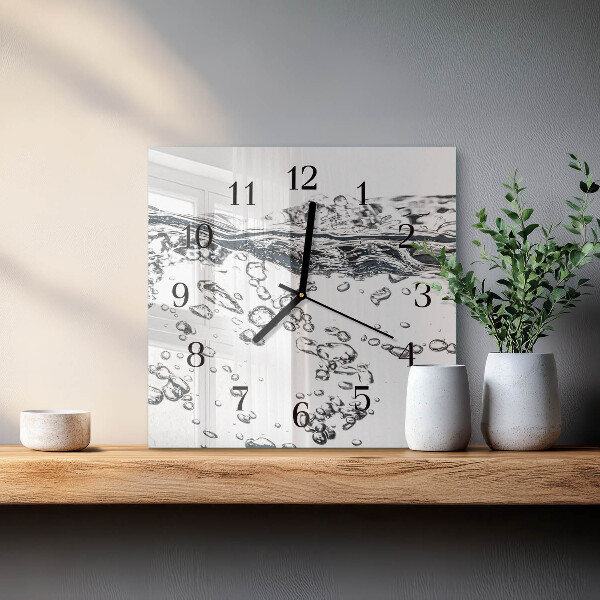 Orologio quadrato Acqua