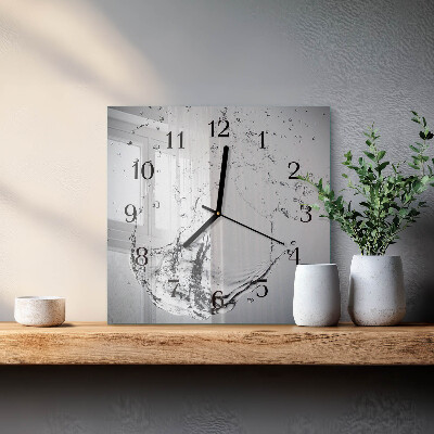 Orologio quadrato Acqua