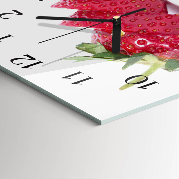 Orologio quadrato Fragola