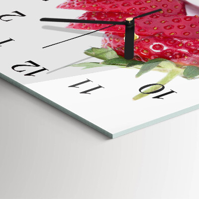 Orologio quadrato Fragola