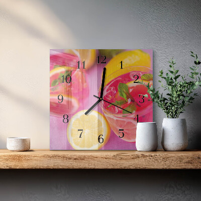 Orologio quadrato Citrico