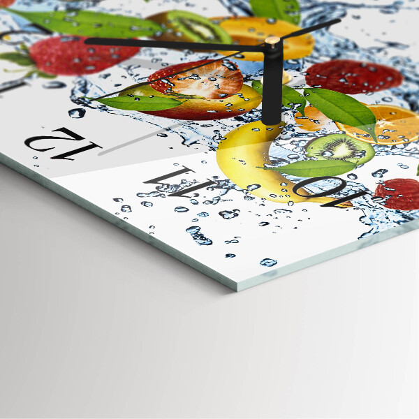 Orologio quadrato Acqua di Frutta