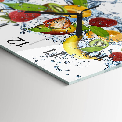 Orologio quadrato Acqua di Frutta