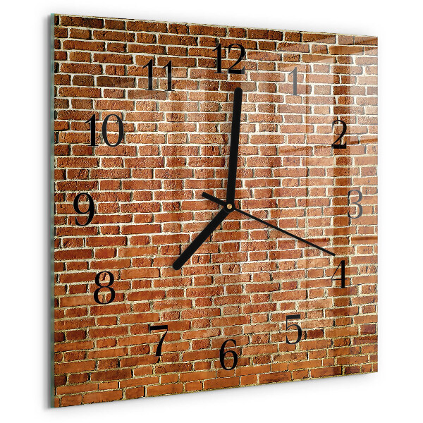 Orologio quadrato Mattone